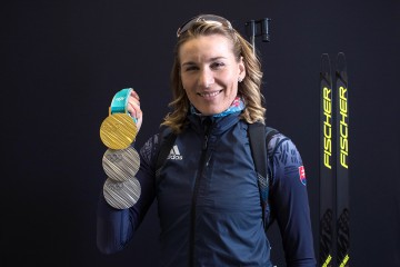 Anastzia Kuzminov - 2018 medaile z Olympidy (Foto zdroj https://strabilia.cz)
