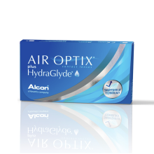 Air Optix plus HydraGlyde (3 oky)