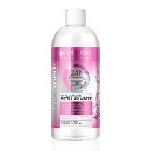 EVELINE Facemed+ Hyalluronic Micellar Water 400 ml - hyaluronov micelrn pleov voda 3v1